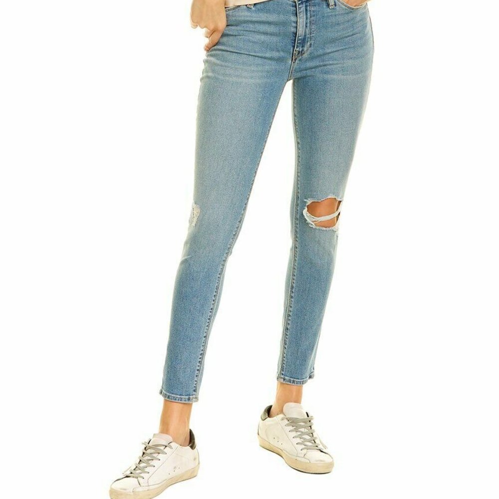 Hudson Super Skinny Nico Jeans Heart Of Glass Women's Size 27